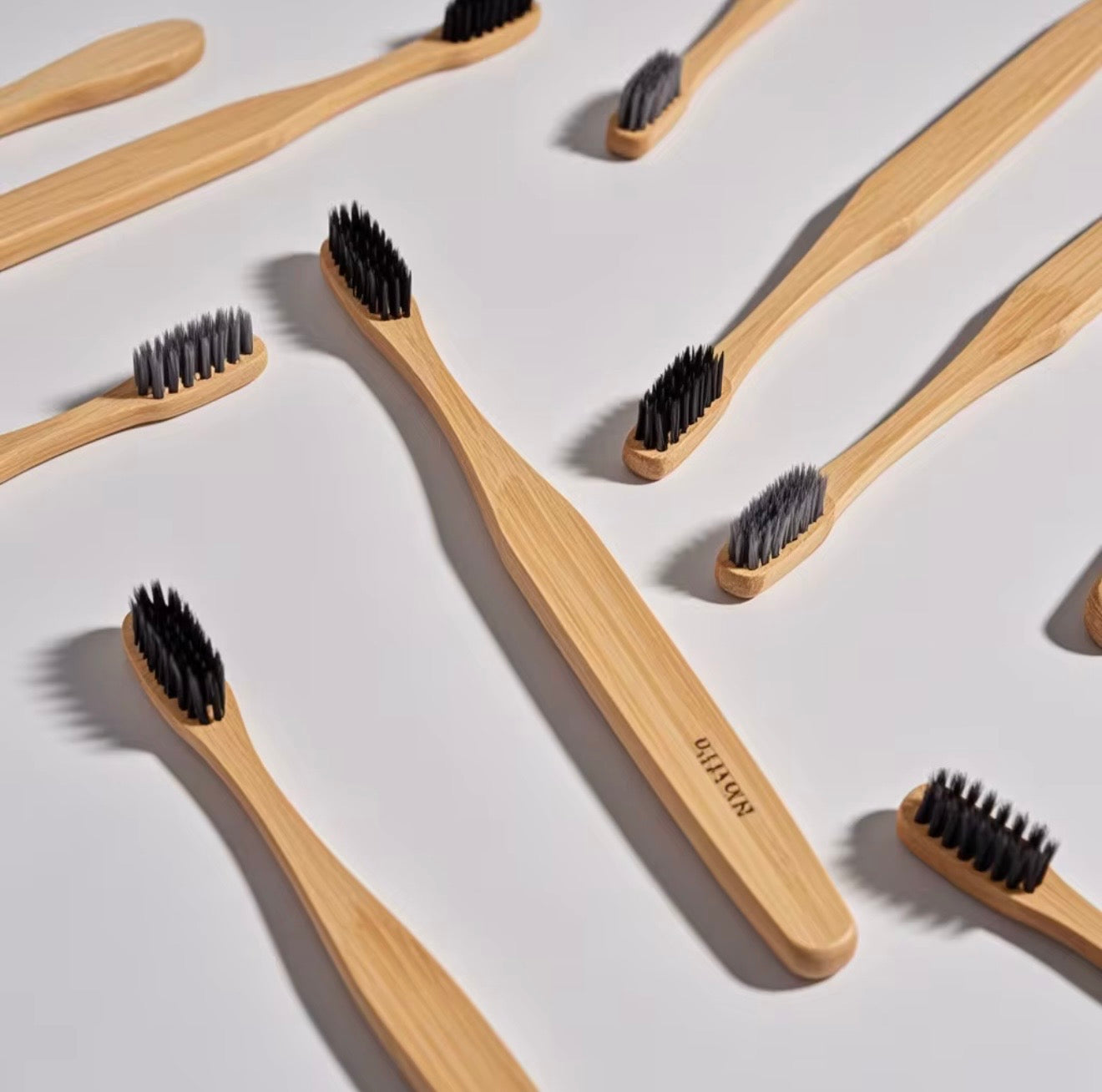 Bamboo Toothbrush 100% Organic Soft Bristles Biodegradable