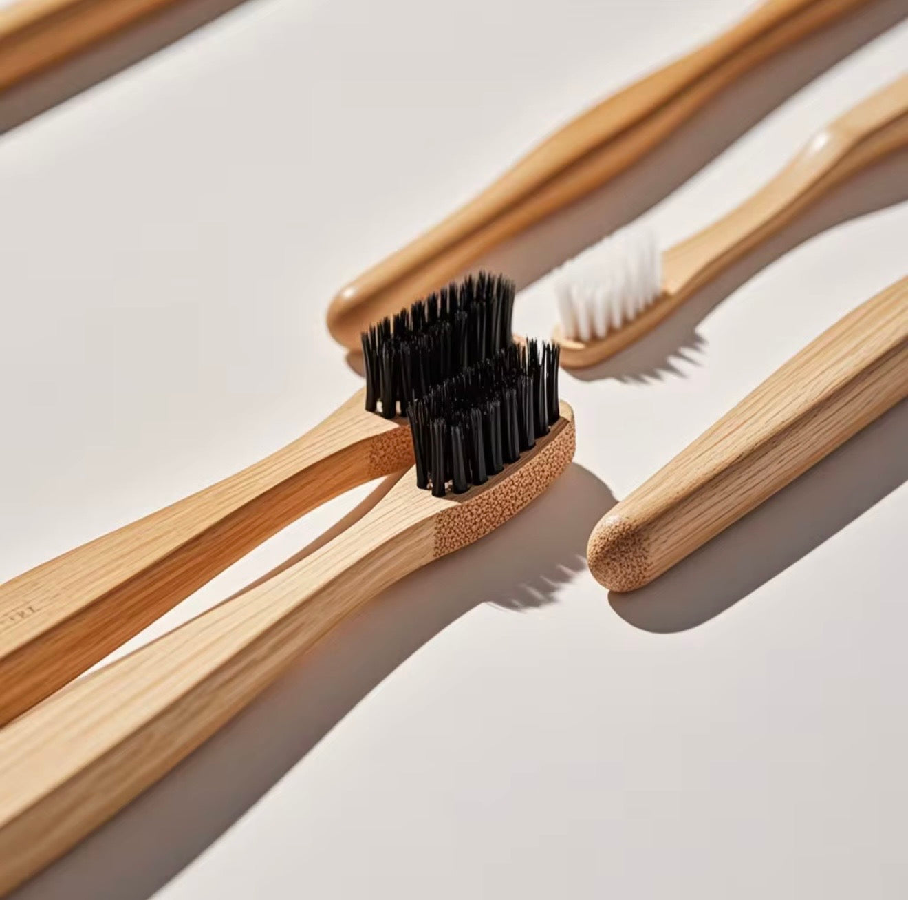 Bamboo Toothbrush 100% Organic Soft Bristles Biodegradable